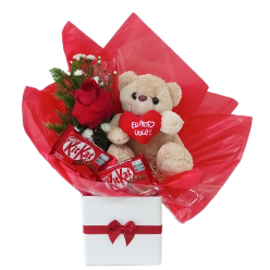 Box Rosa Solitária Namorados ❤️